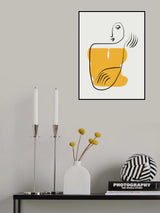 Minimalist Lady Poster och Canvastavla