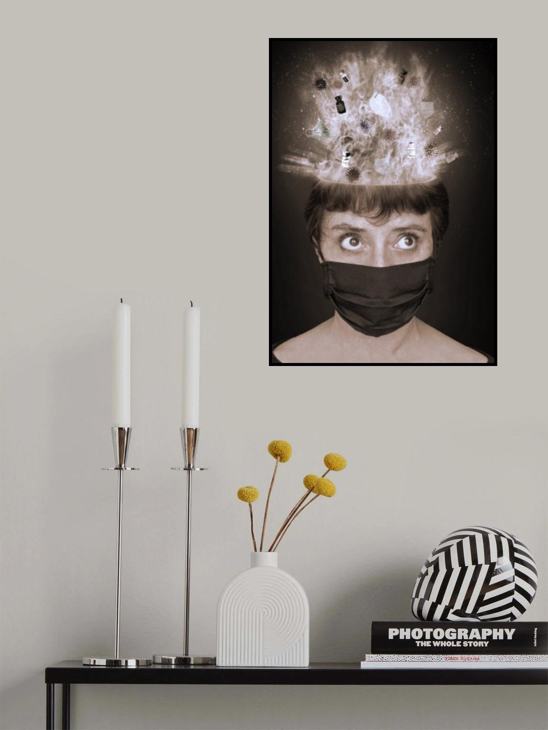 Pandemia Poster och Canvastavla