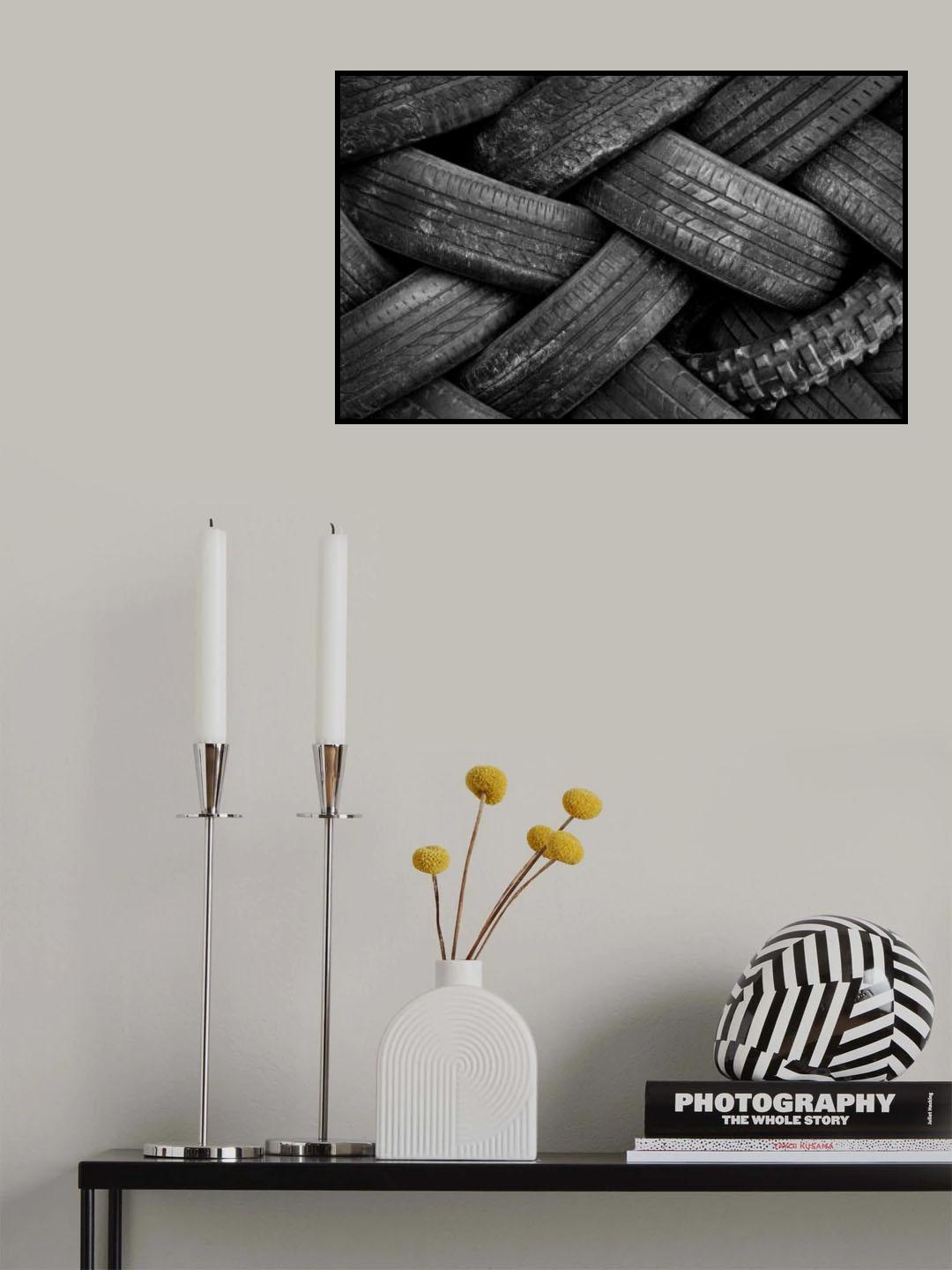 Tires Poster och Canvastavla