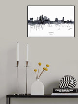 Tampa Florida Skyline Poster och Canvastavla