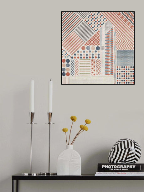 Boho Paket Ambalaji Poster och Canvastavla