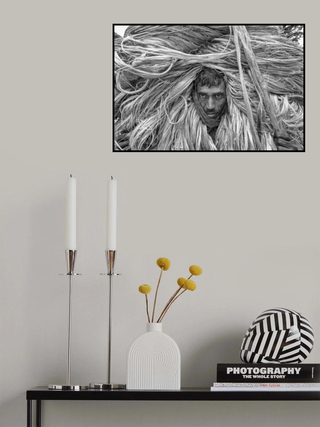 Fiber man Poster och Canvastavla