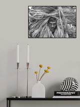 Fiber man Poster och Canvastavla