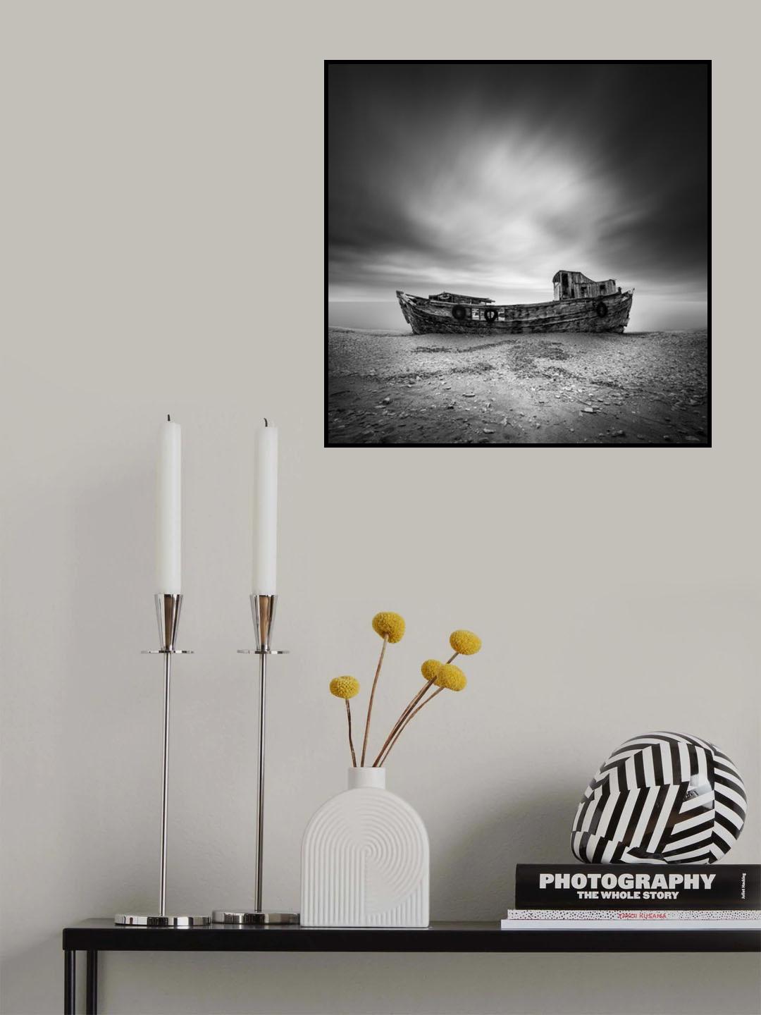 "Wrecks 09" - Agalipa, Skyros Poster och Canvastavla