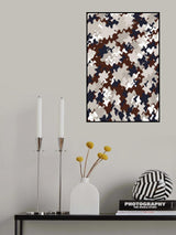 Liquid Berries Pattern Poster och Canvastavla