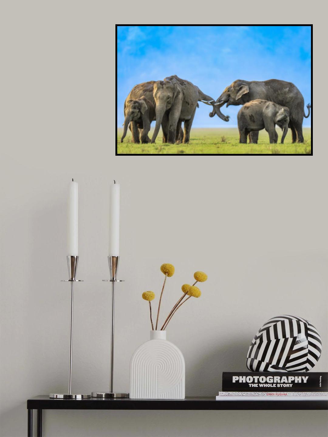 The family Poster och Canvastavla