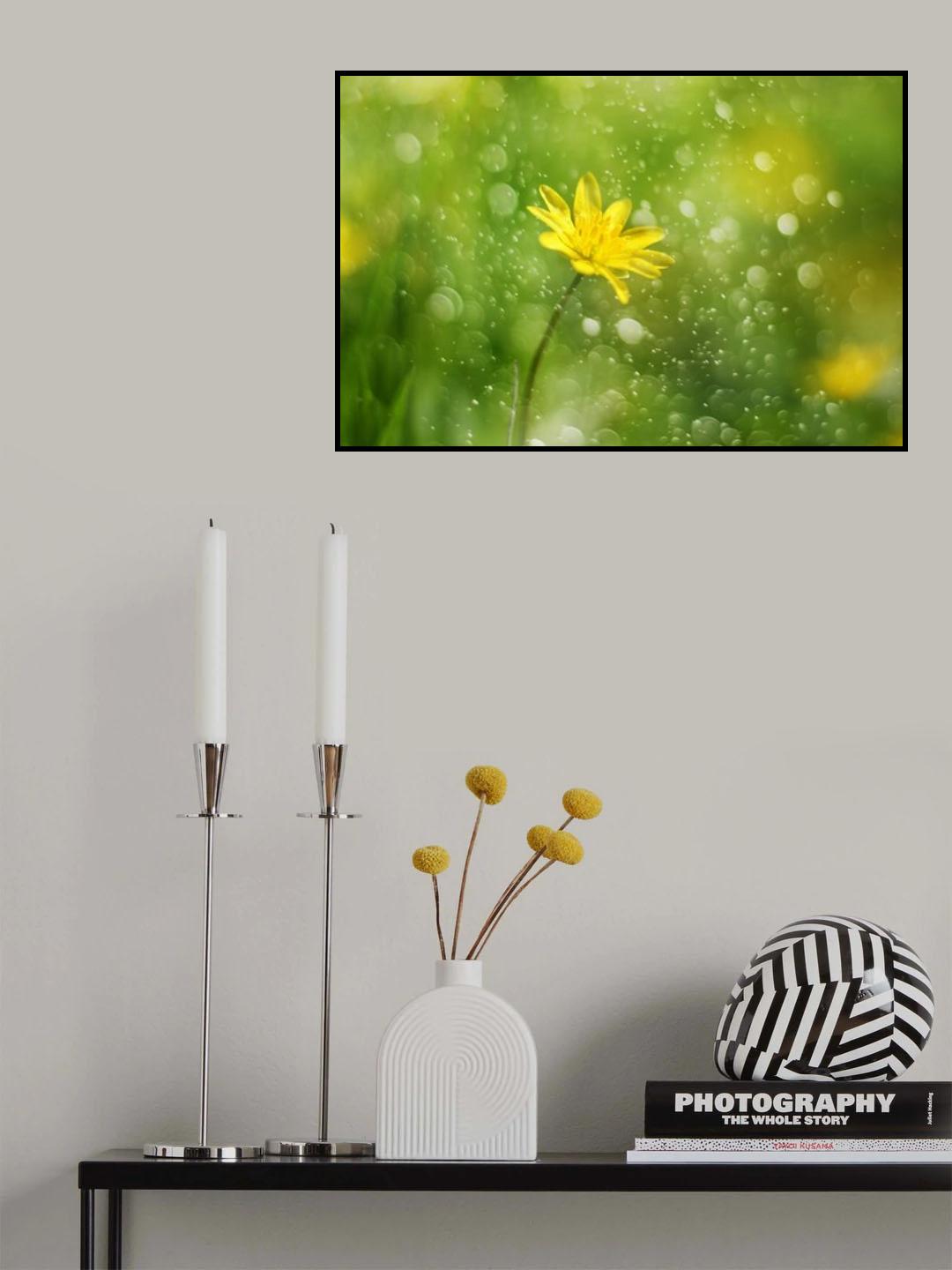 Yellow Lady (2) Poster och Canvastavla