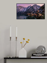Mountain Town Poster och Canvastavla