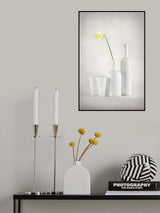 WhiteBloom Poster och Canvastavla