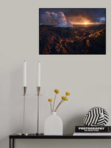 Lava fields Poster och Canvastavla