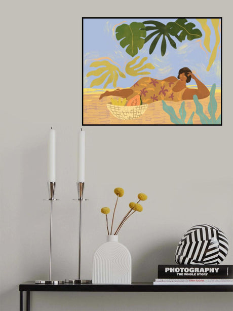 Lazyday Poster och Canvastavla
