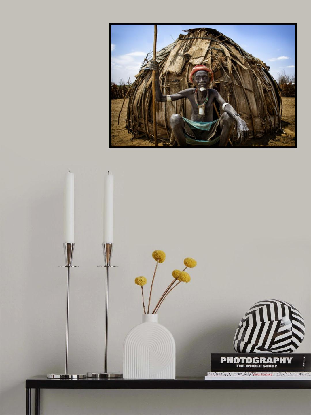 Omo Man Poster och Canvastavla