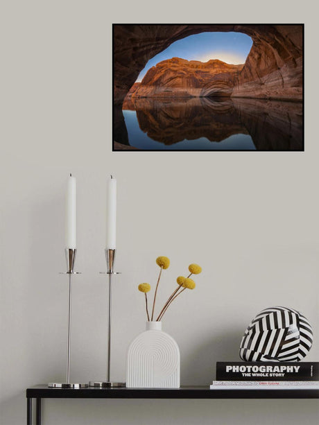 Cathedral In The Desert Poster och Canvastavla