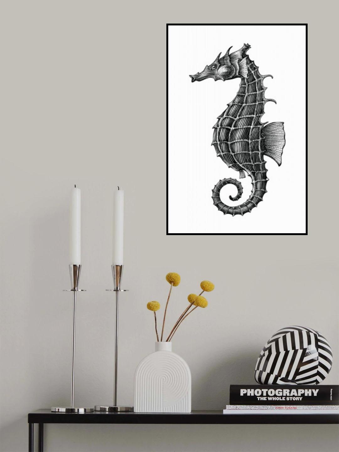 Seahorse Poster och Canvastavla