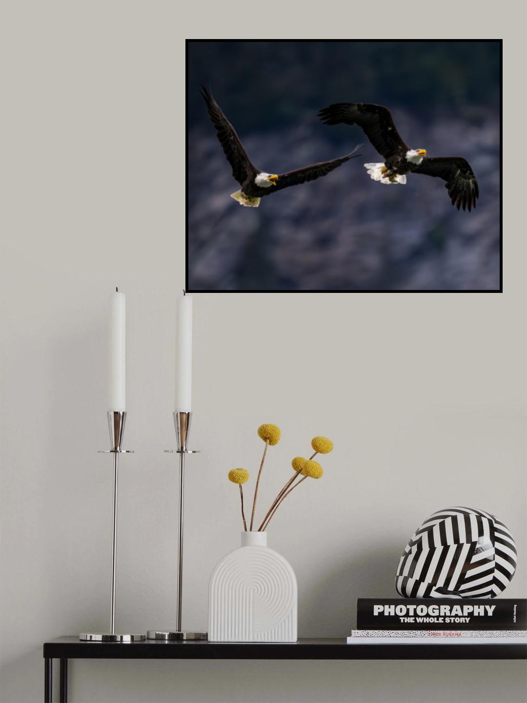 Chasing Poster och Canvastavla