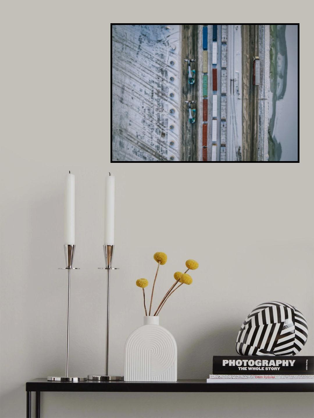 Port of Helsinki Poster och Canvastavla
