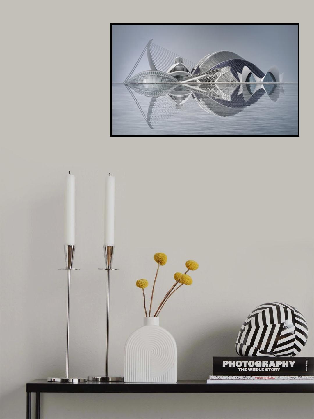 Ciutat de les Arts i les Ciències Poster och Canvastavla