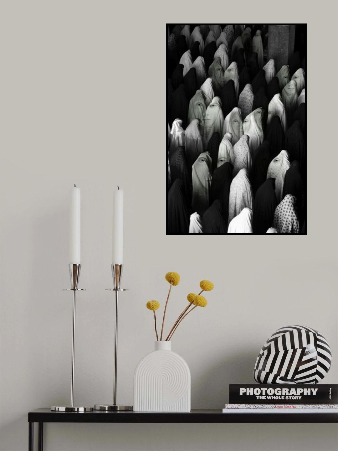 Muslim women Poster och Canvastavla