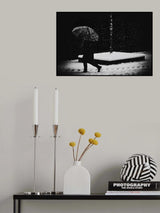 In black Poster och Canvastavla