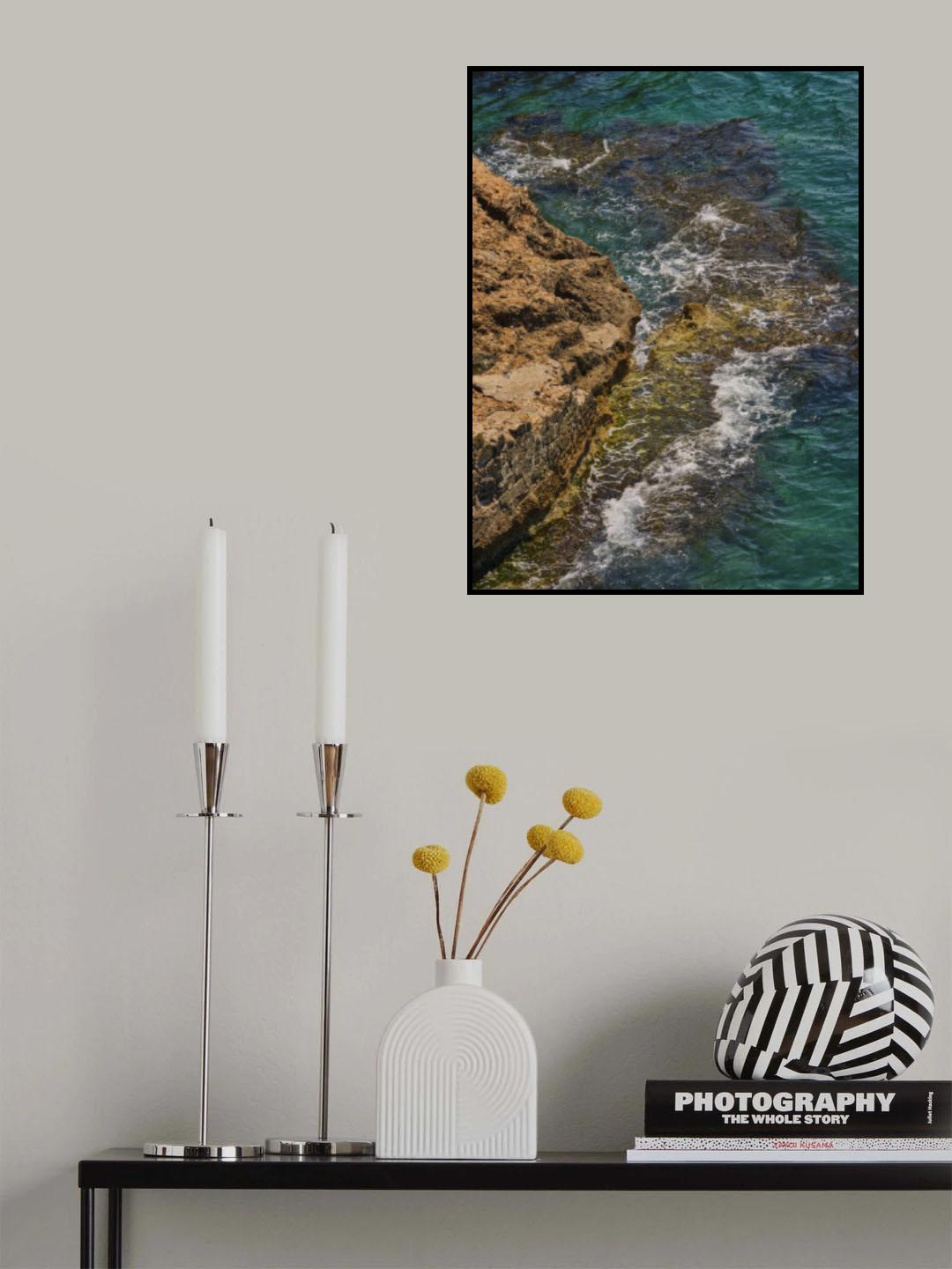seascape and rocks Poster och Canvastavla