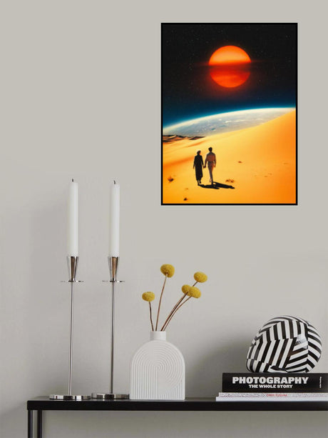 Cosmic Connection Poster och Canvastavla