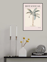 Botanical Palm Poster och Canvastavla