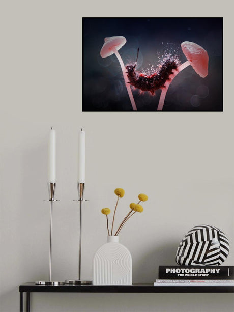 Among Mushrooms Poster och Canvastavla