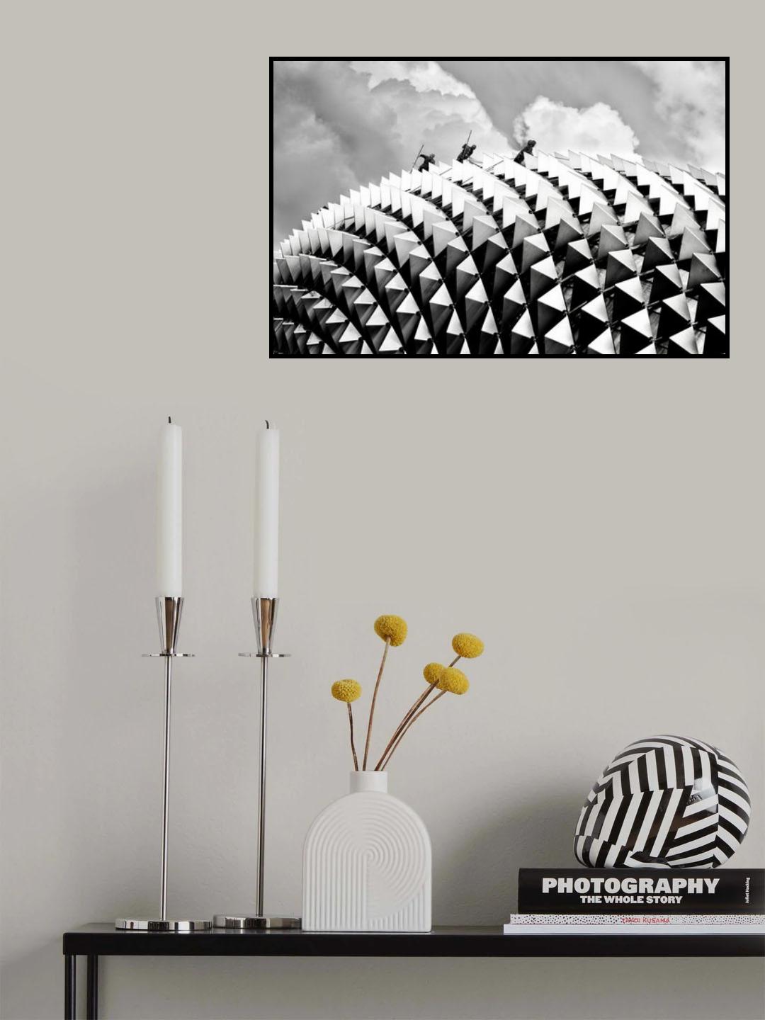 Cleaning among Triangles Poster och Canvastavla