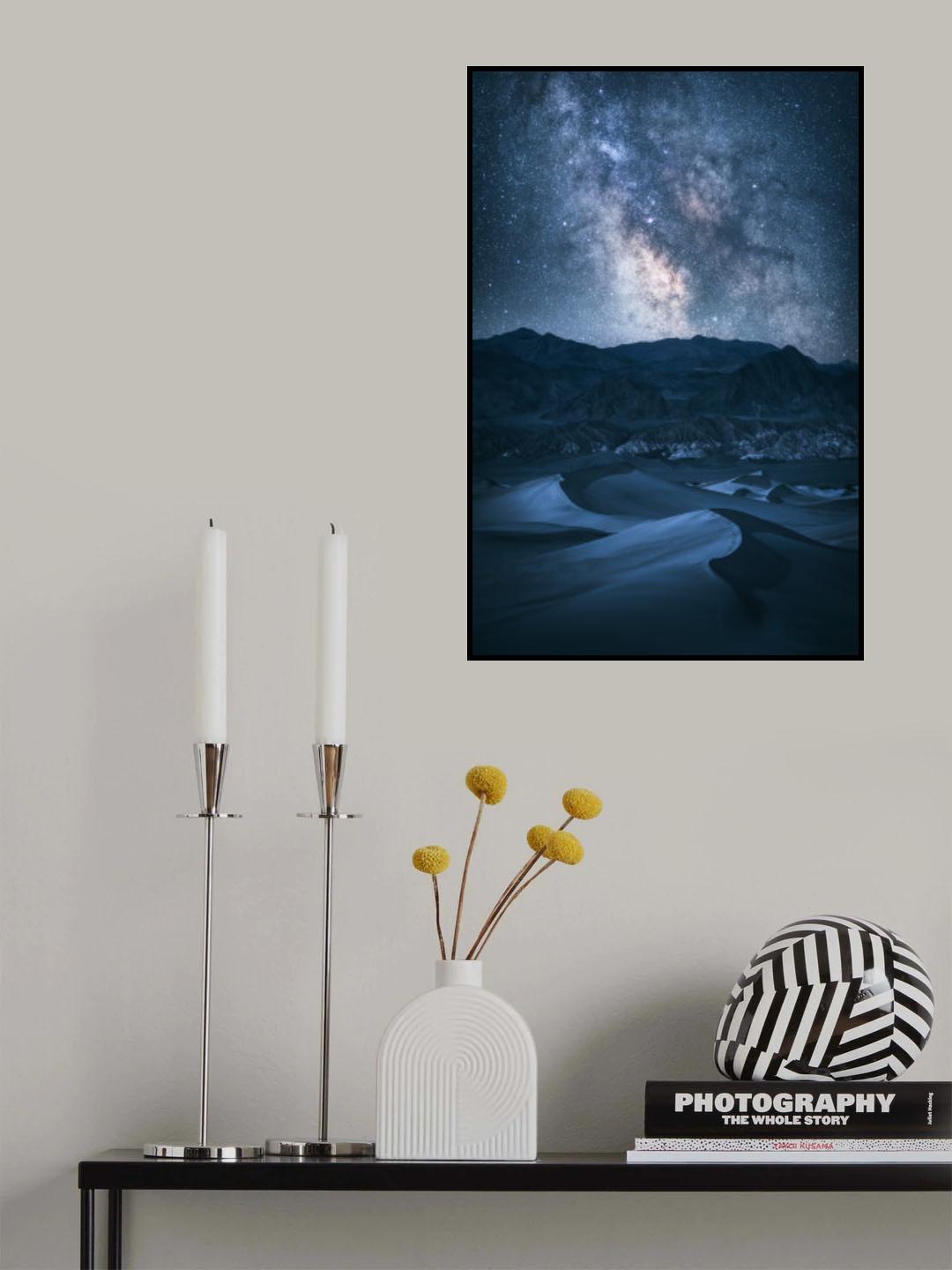 The Dunes at Night Poster och Canvastavla