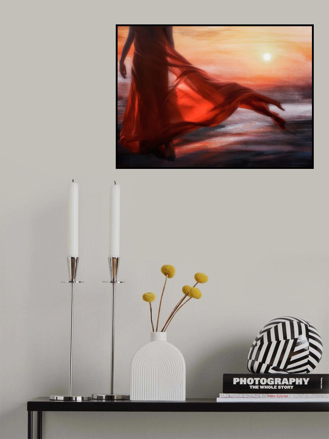 And the sun will make for your way... Poster och Canvastavla
