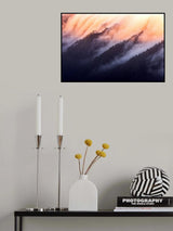 cloud falls Poster och Canvastavla