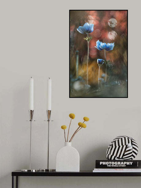 A riot of colors in a grey and dreary world Poster och Canvastavla