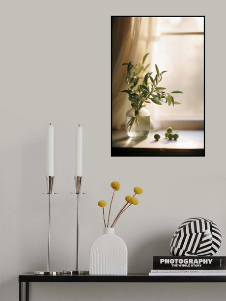 Olives By The Window Poster och Canvastavla