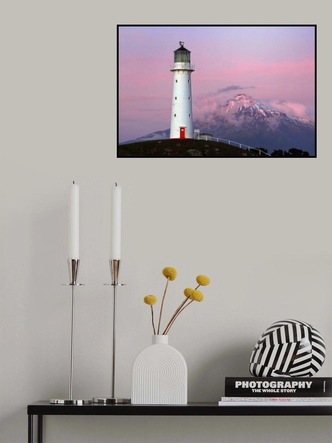 Cape Egmont Lighthouse Poster och Canvastavla