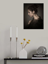 Self portrait Poster och Canvastavla