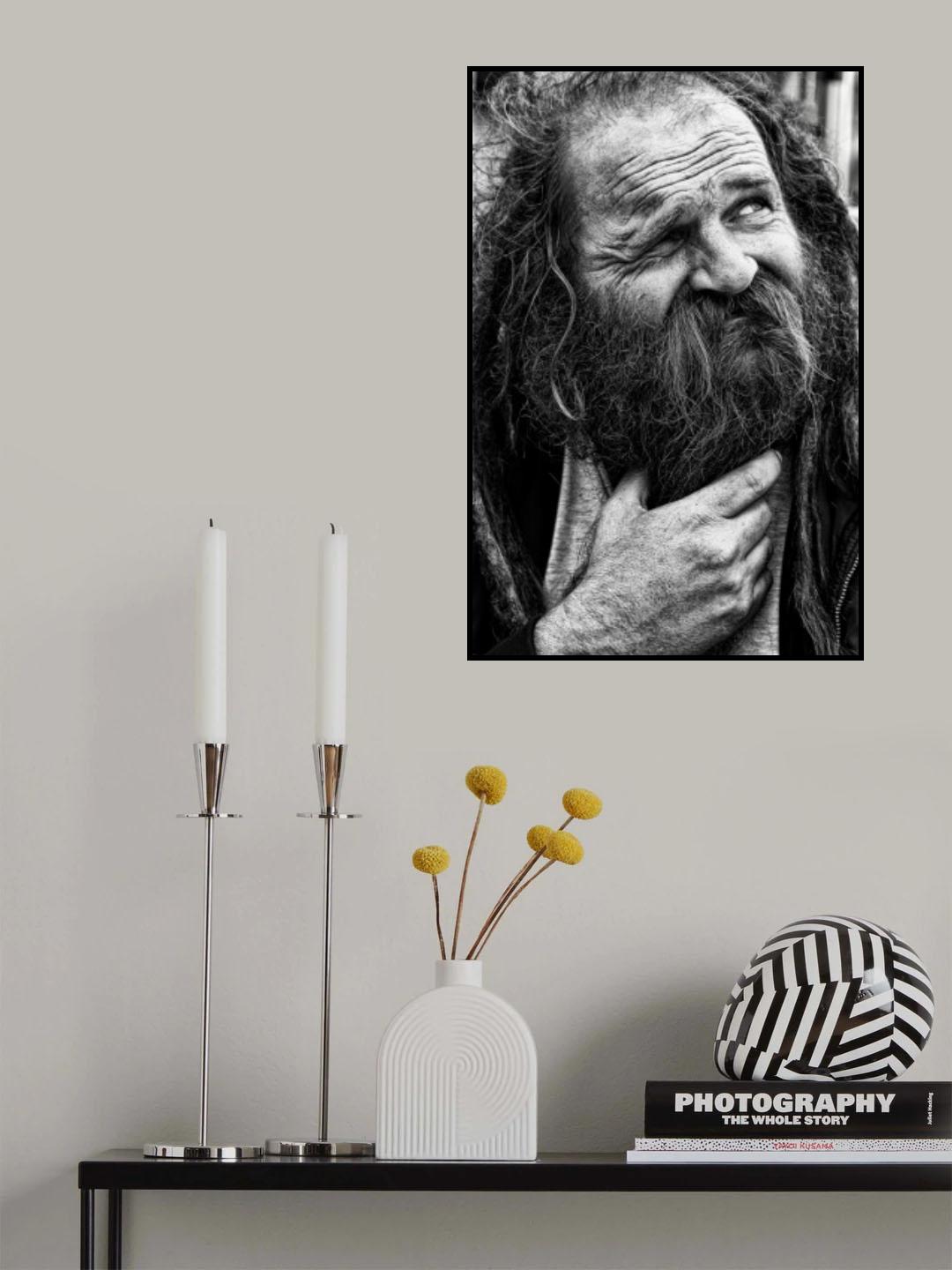 The Thinker Poster och Canvastavla