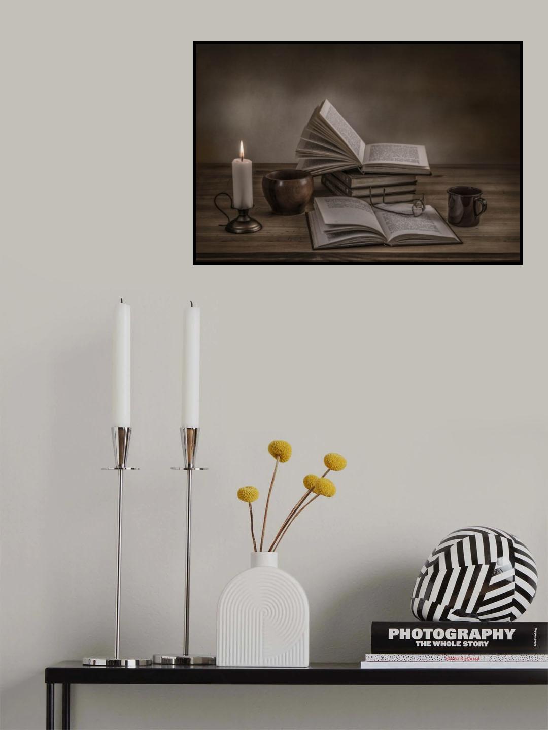 A Good Read Poster och Canvastavla