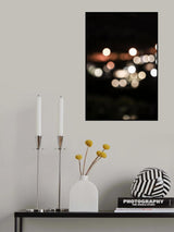 Dancing Lights Poster och Canvastavla