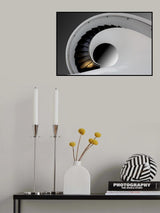 Spiral staircase Poster och Canvastavla