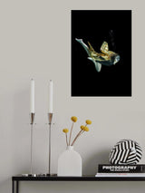underwater artistic portrait shooting Poster och Canvastavla