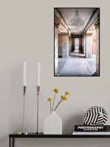Pastel Hallway Poster och Canvastavla