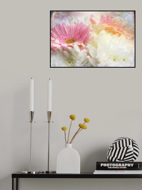 Ombre045flower Poster och Canvastavla