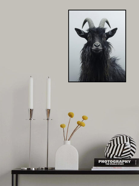 Mountain Goat Poster och Canvastavla