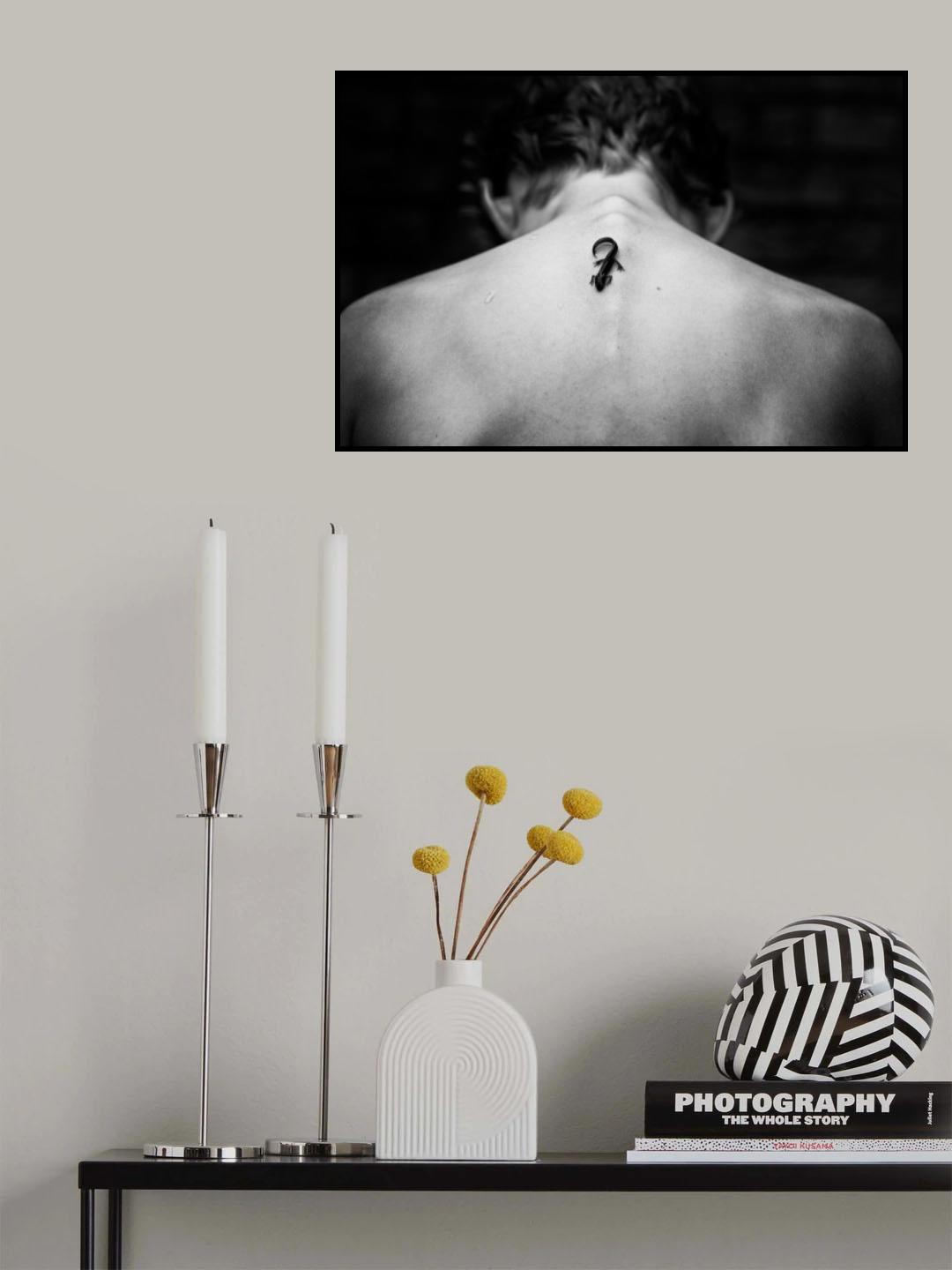 Tattoo want to be Poster och Canvastavla