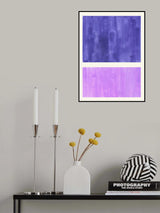 Colourfield 33 Poster och Canvastavla
