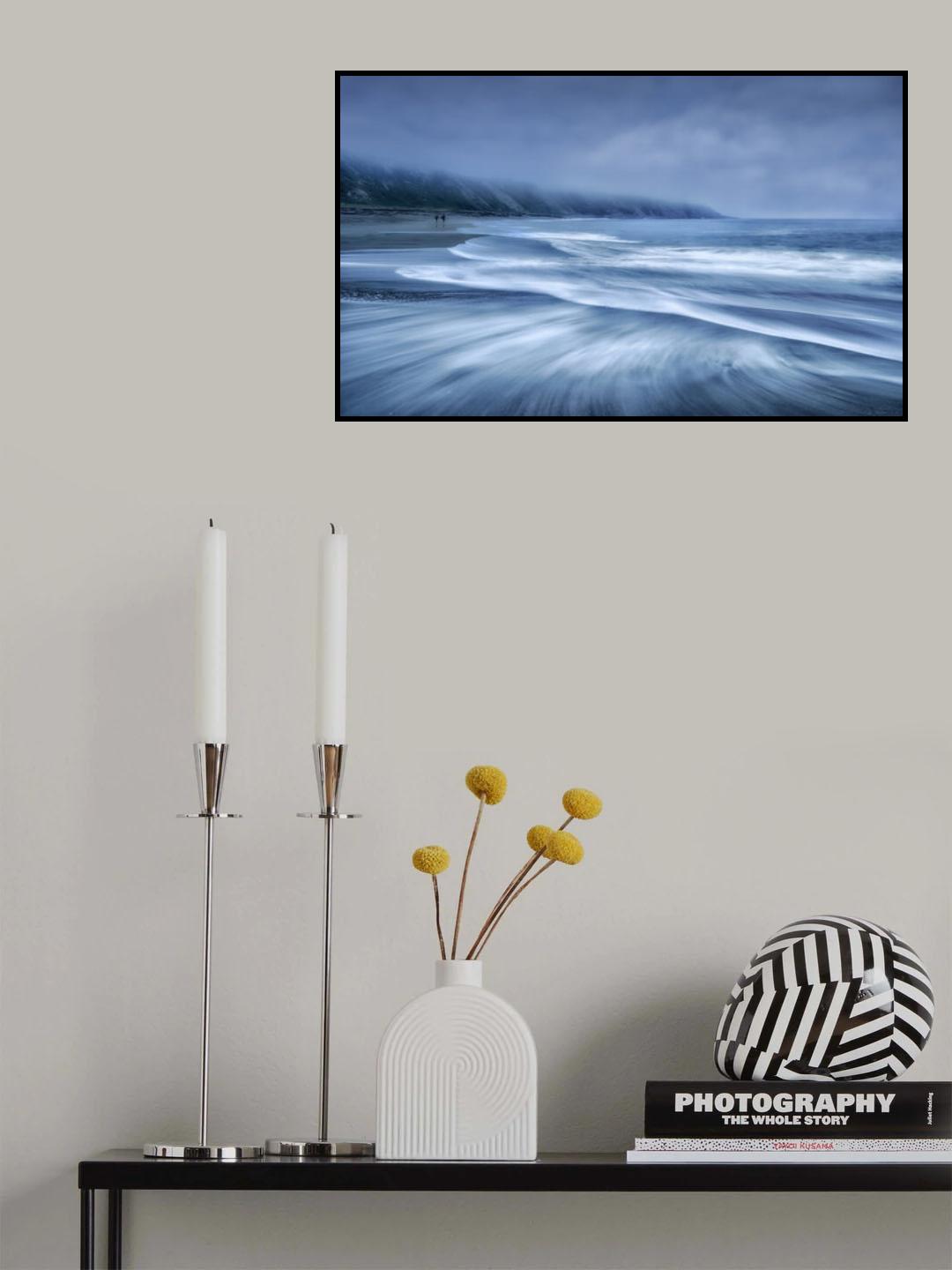 Mists in the sea Poster och Canvastavla
