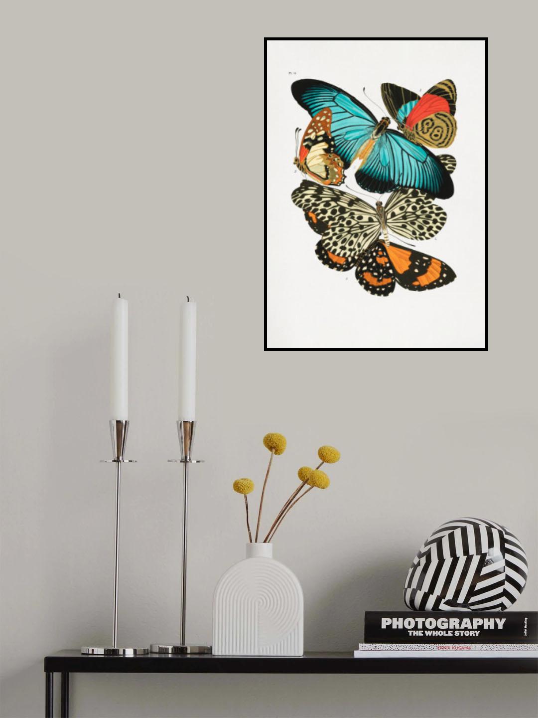 Butterflies 1 Poster och Canvastavla