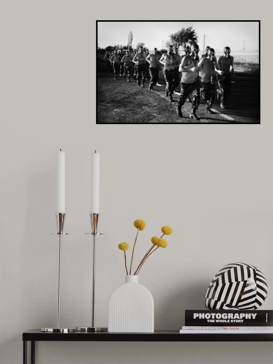 Military training Poster och Canvastavla