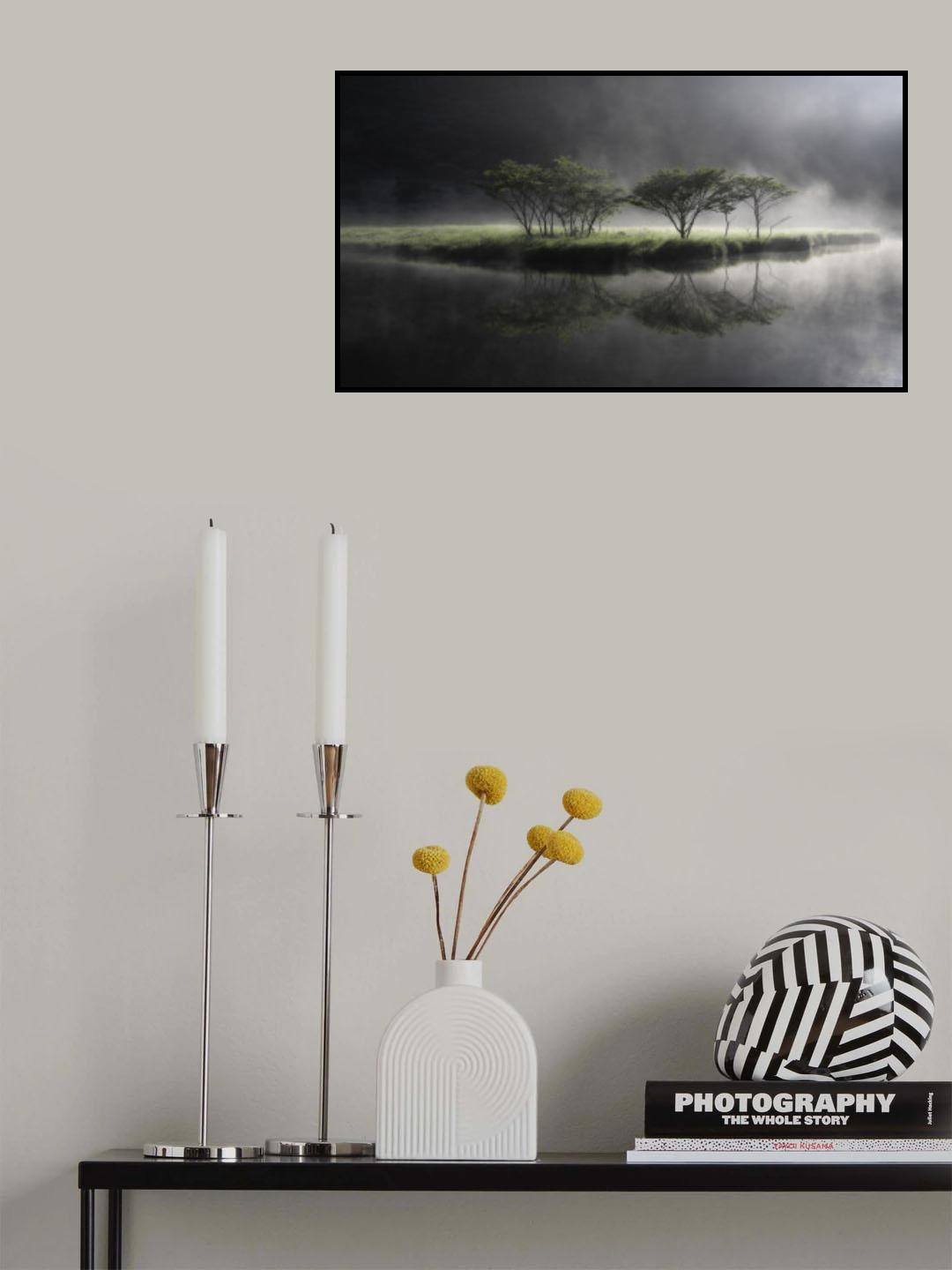 Fantasy Symbol Tree Poster och Canvastavla
