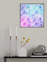 Ombre015floral Poster och Canvastavla